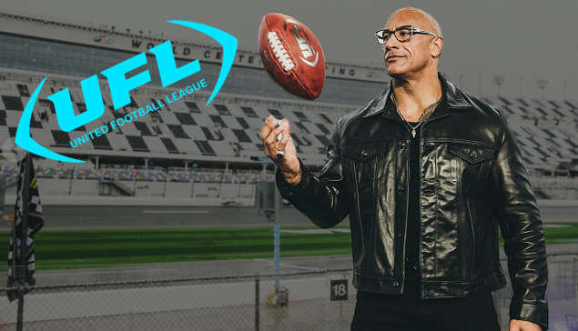 The Rock annonce l'ouverture de la saison de la ligue UFL