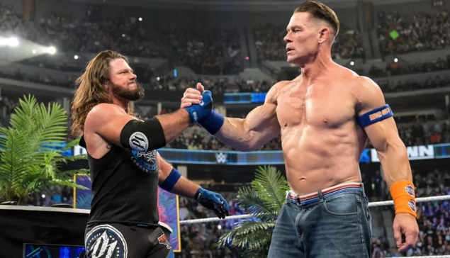 AJ Styles aimerait affronter John Cena une dernière fois