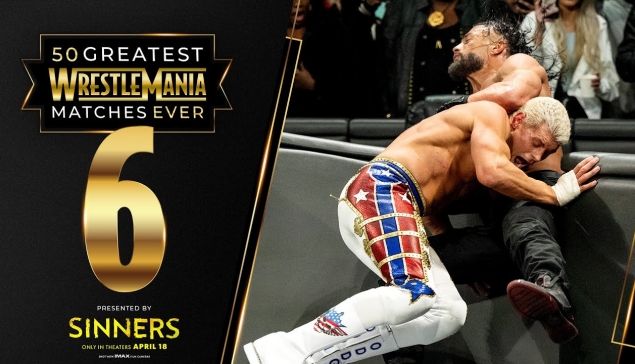 La WWE nomme le 6e plus grand match de l'histoire de WrestleMania