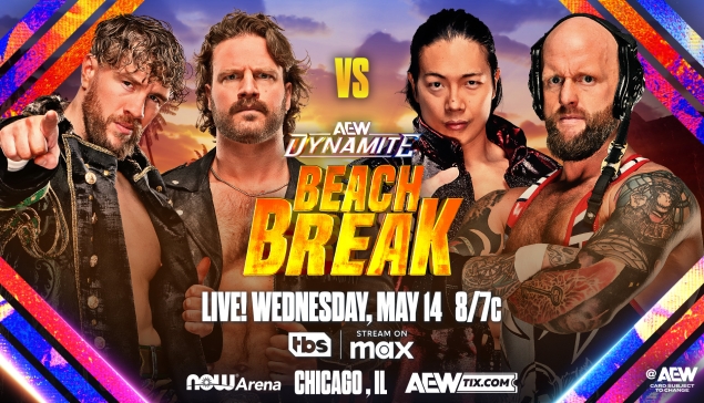 AEW Dynamite du 14 mai 2025 : À quelle heure et sur quelle chaine voir le show en direct ?