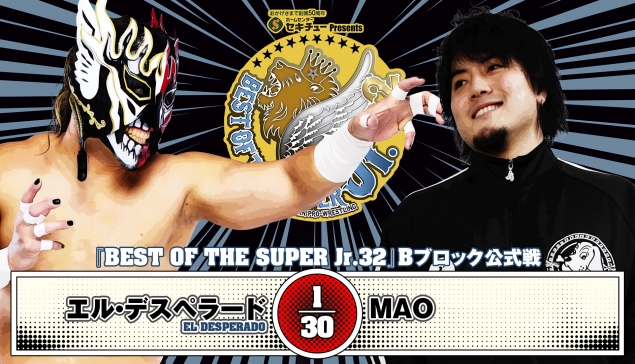 Résultats de NJPW Best of The Super Jr 32 - Jour 5