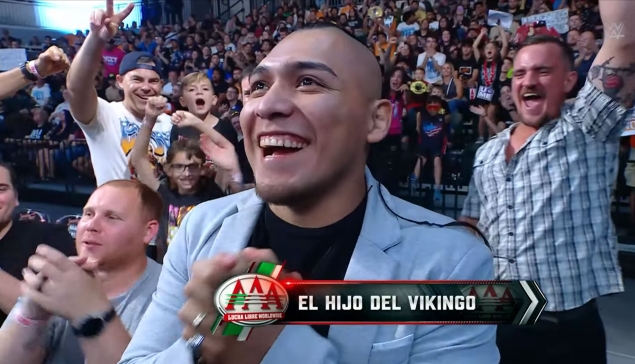 El Hijo del Vikingo s'ajoute à la carte de WWE x AAA Worlds Collide